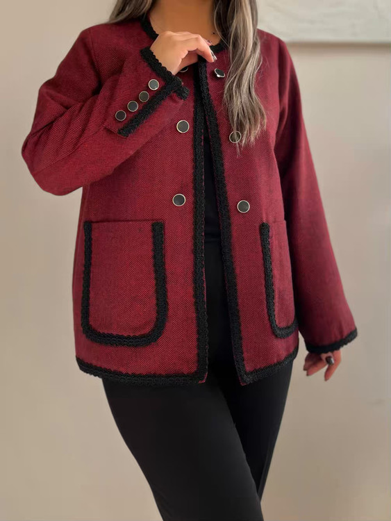 کت کشمیر نمای جلو