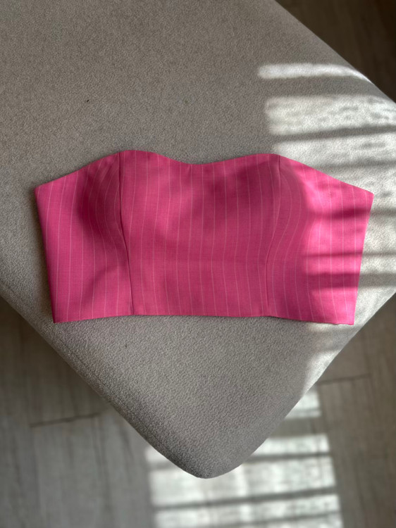 نیم تنه کرپ نمای جلو