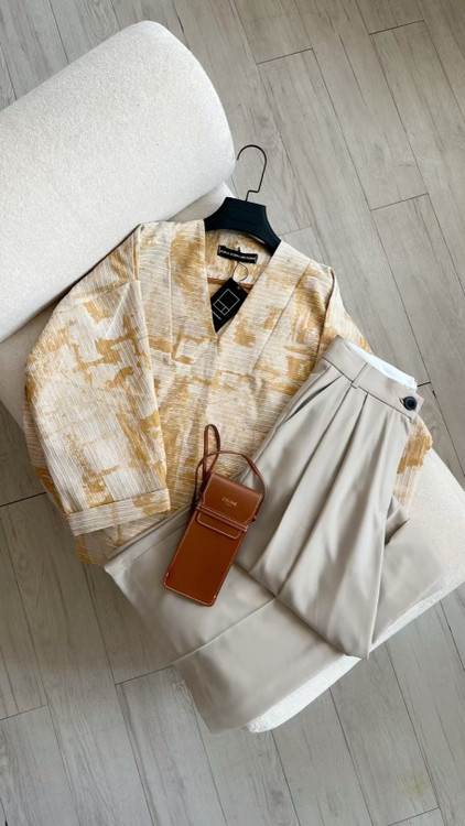 مانتو تابستانه نمای جلو