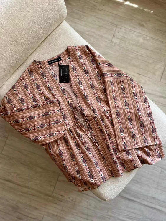 مانتو شومیزی باتیک هندی