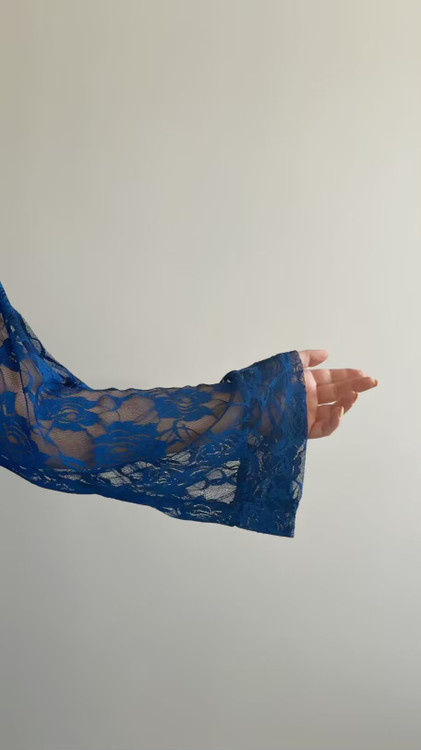 شومیز دانتل نمای جلو