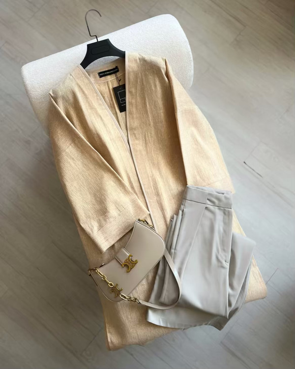 مانتو ژاکارد جزئیات