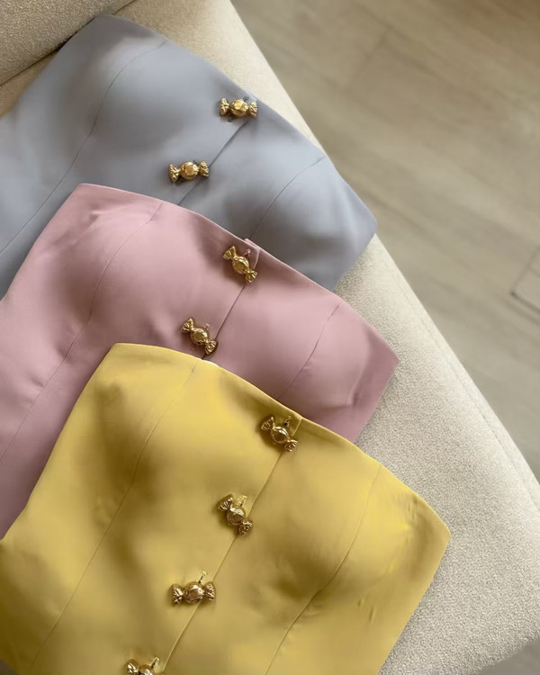 نیمتنه کرپ نمای جلو