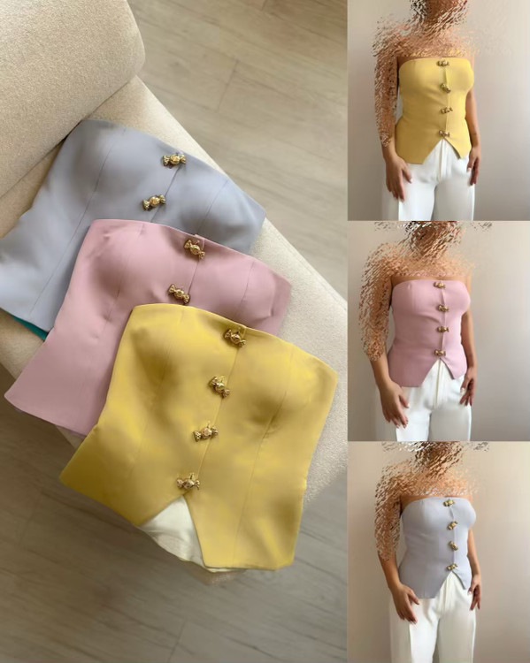 نیمتنه کرپ نمای پشت