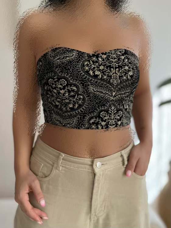 نیمتنه مخمل نمای پشت