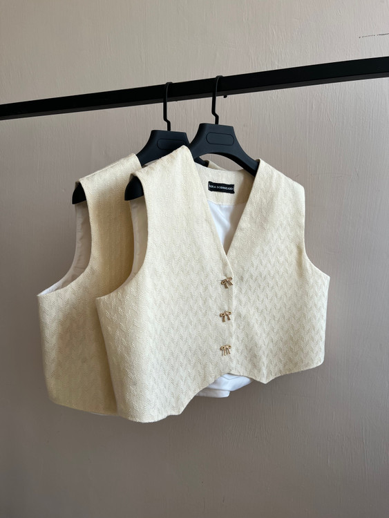 جلیقه ژاکارد استایل