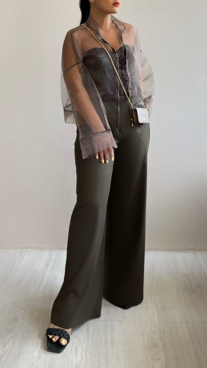 بامبر حریر نمای جلو