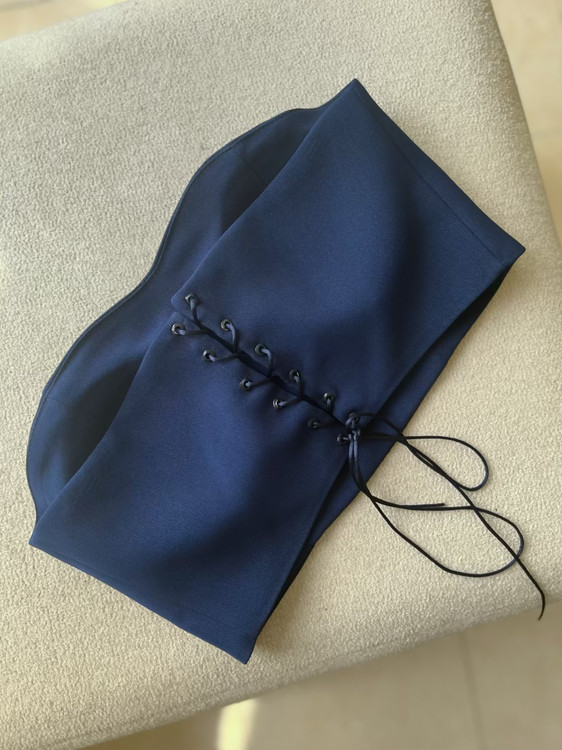 نیم تنه کرپ نمای پشت